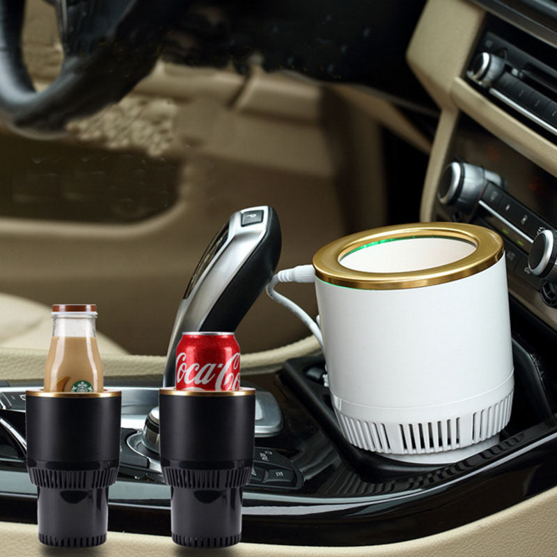 Car Cup Holder Heater & Cooler Drink Holder Portable Water Heater Device