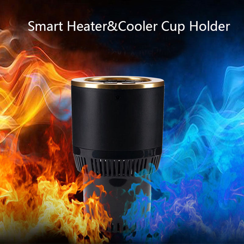 Car Cup Holder Heater & Cooler Drink Holder Portable Water Heater Device