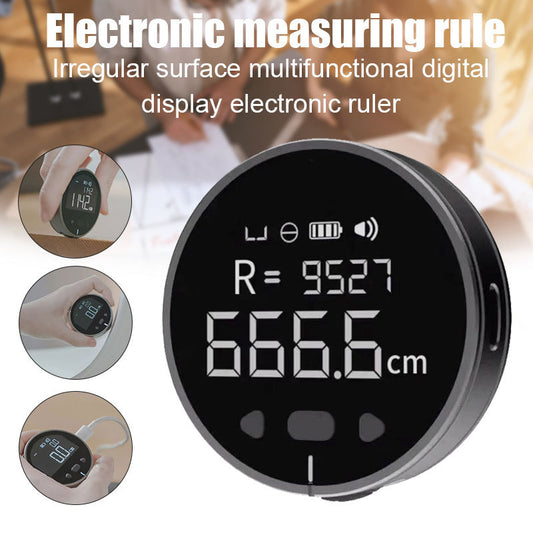 Digital Electronic Measuring Ruler – High Precision Distance Measuring Tool with LCD Display