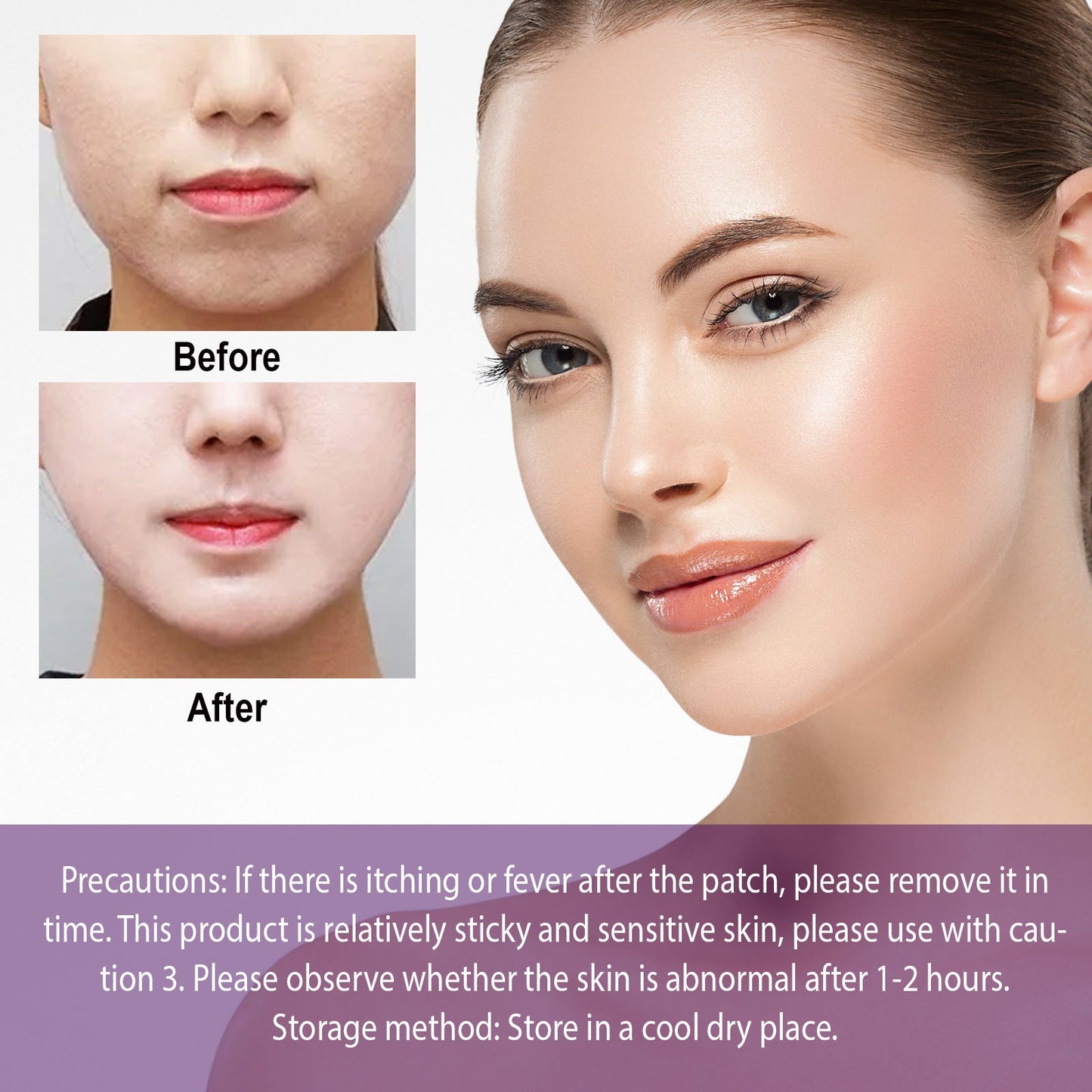 Facial Tightening Double Chin Invisible Lifting Sticker NexBio